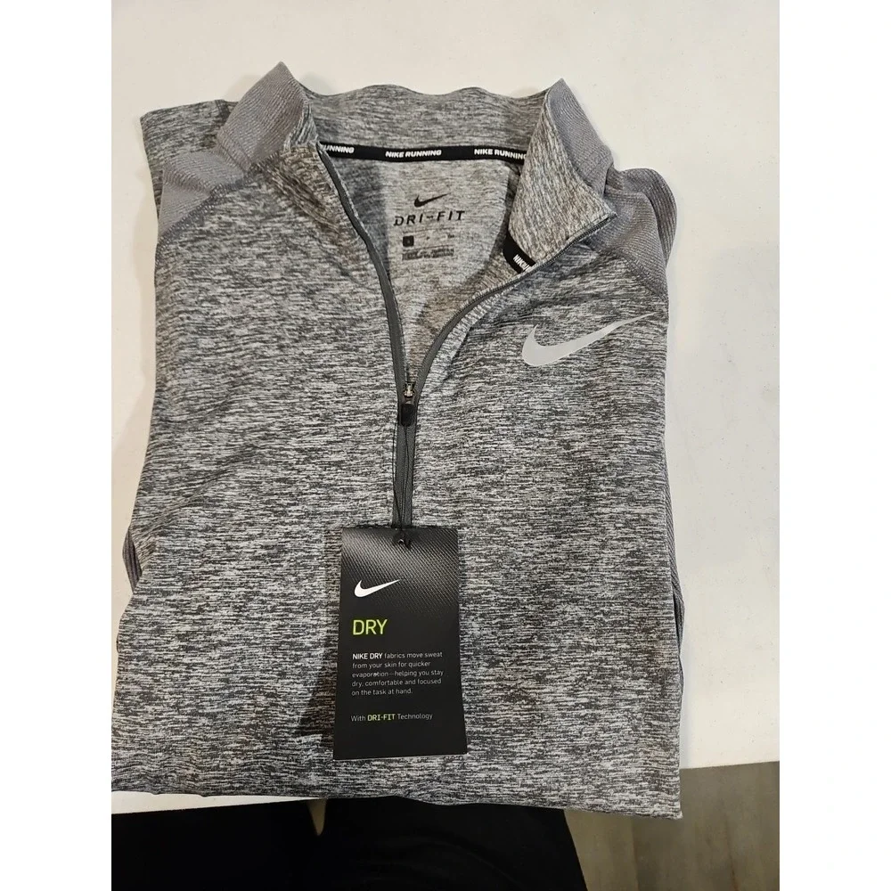 NWT Men's Nike Element Hz 2.0 Performance Pullover AH8973-021 1/4 Zip Small(1606